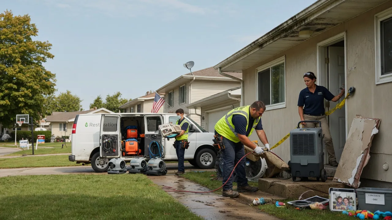 Water Damage Restoration in Odell, IL near me